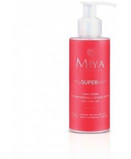 Miya Cosmetics Miya Light aliejus makiažui nuvalyti ir veido valymui, My Super Skin 140ml