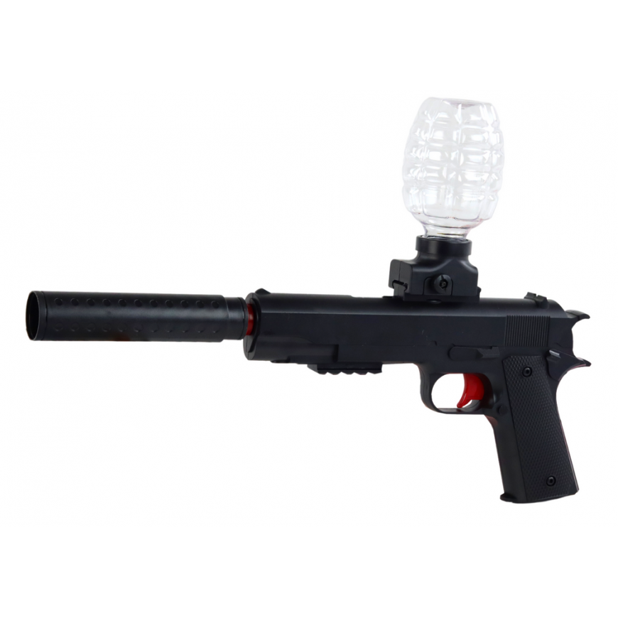 Lean Electric Water Bullet Gun, Arrows, Goggles, Black – 3