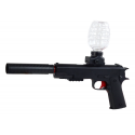 Lean Electric Water Bullet Gun, Arrows, Goggles, Black