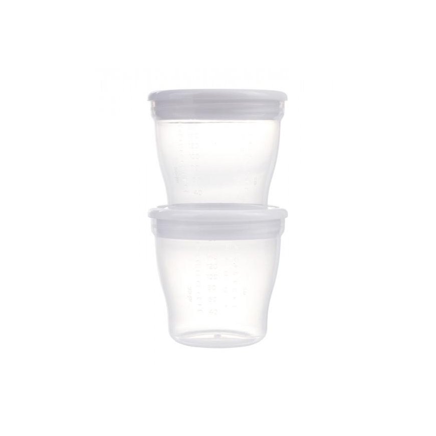 Canpolbabies CANPOL BABIES indeliai mamos pienui/maistui laikyti, 180 ml, 4vnt., 204 12