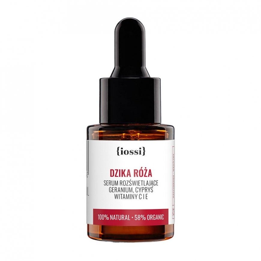 Iossi serum Dzika Róża geranium / cypress face / vitamins C and E 10 ml