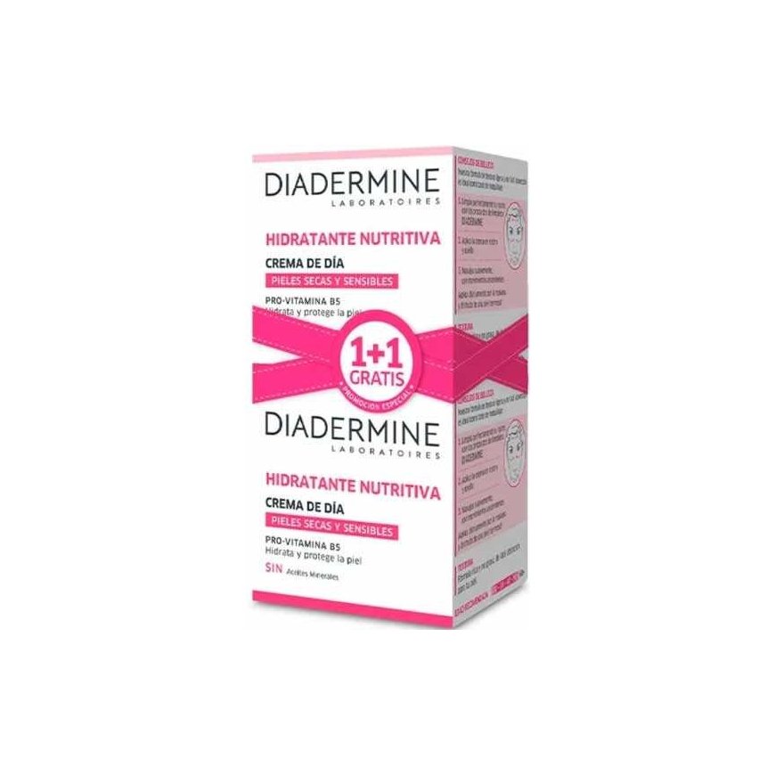 Diadermine maitininantis Moisturizing Day Kreminis 50ml Set 2 Pieces – 3