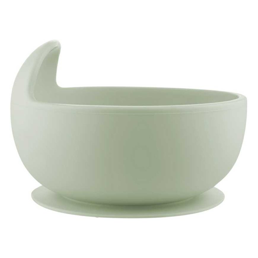 CANPOL BABIES Silicone bowl with attachment 330 ml, 51/400_gre