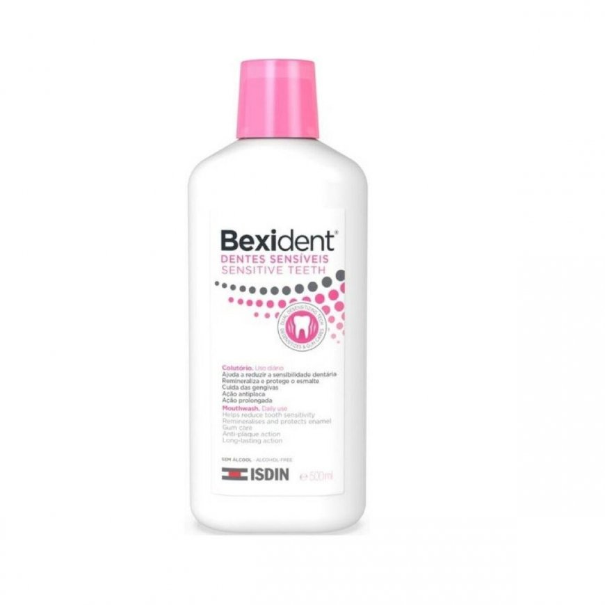 Isdin Bexident® Sensitive Teeth Mouthwash 500ml Bexident® Sensitive Teeth Dantų makaronai 75ml – 2