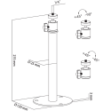 Cabletech Projector wall/ceiling mount