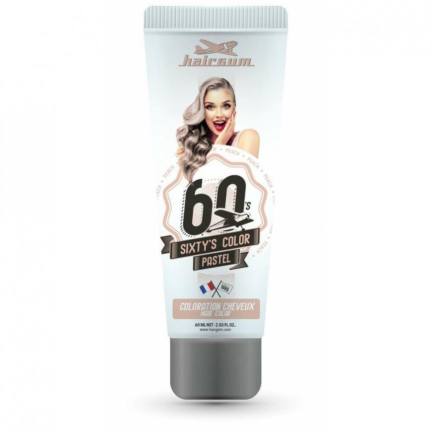 Hairgum Sixty`s Color Peach hair color