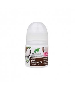 Dr Organic Virgin Coconut Oil Dezodorantas Roll On 50ml