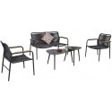 Lauko baldų komplektas Sodo baldų komplektas NEBO 2 tables, bench and 2 chairs Lauko baldų komplektas Sodo baldų komplektas NEBO 2 tables, bench and 2 chairs