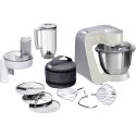 Bosch MUM58L20 monitoimikone 1000 W 3,9 L Harmaa, Ruostumaton teräs, Valkoinen Bosch MUM58L20 monitoimikone 1000 W 3,9 L Harmaa, Ruostumaton teräs, Valkoinen