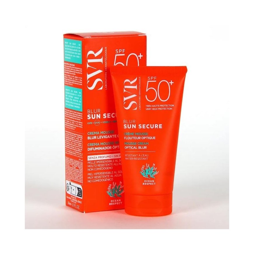SVR Sun Secure Blur Unscented Teinte Spf50, 50 ml