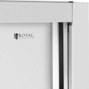 Royal Catering Nerūdijančio plieno maitinimo spinta su stumdomomis durimis 120 kg 100 x 50 x 180 cm Royal Catering Nerūdijančio plieno maitinimo spinta su stumdomomis durimis 120 kg 100 x 50 x 180 cm
