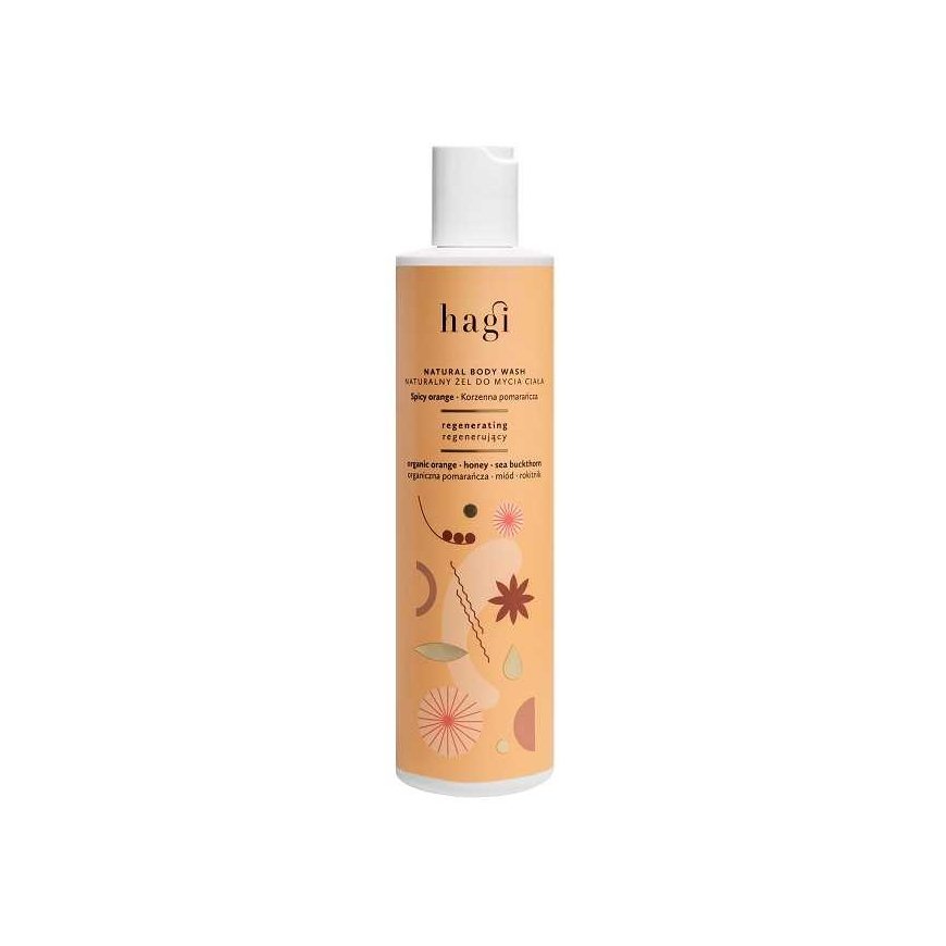Hagi Spicy Oranžinis kūno prausimosi gelis 300ml