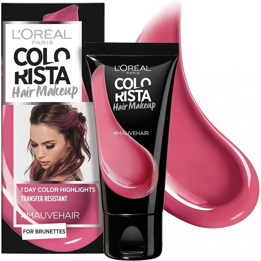 Loreal L'Oreal Paris, Colorista hair makeup, semi-permanent hair dye, MAUVEHAIR, 30 ml for women