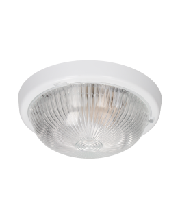 Orno 7070T-ALFA, lamp, 100W, E27, IP44, transparent glass diffuser