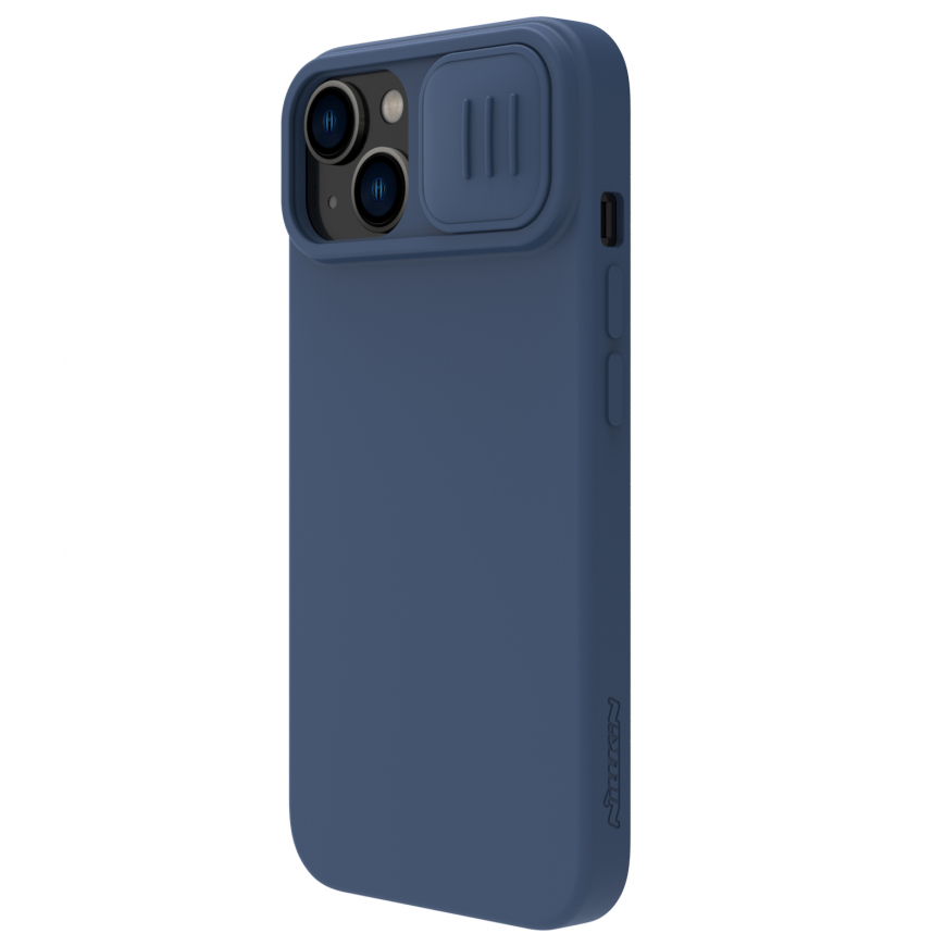 Case Nillkin CamShield Silky Magnetic Silicone Apple iPhone 14 Plus dark blue – 4