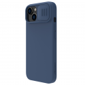 Dėklas Nillkin CamShield Silky Magnetic Silicone Apple iPhone 14 Plus tamsiai mėlynas