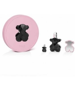 Tous Loveme The Onyx Parfum Spray, 90 ml Set 3 Pieces