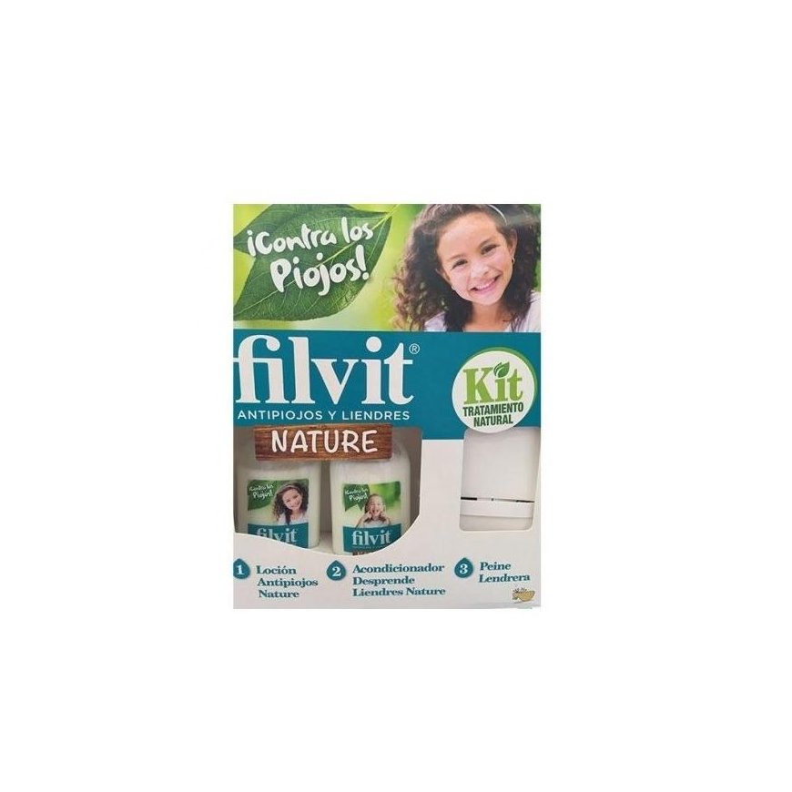 "Filvit Nature" lotion against lice 125 ml, set of 2 parts