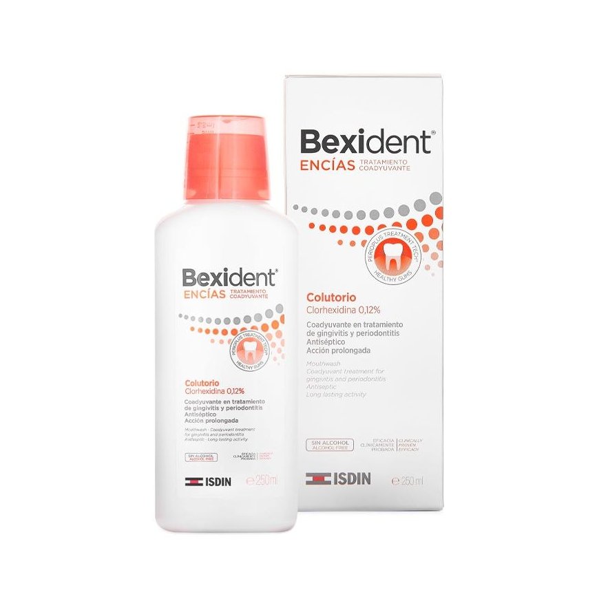 Isdin Bexident™ Gums burnos skalavimo skystis Clorh 250