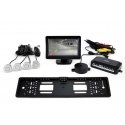 Amio Jutiklių rinkinys tft01 4,3" su fotoaparato kamera-402 LED 4 sidabro spalvos jutikliais