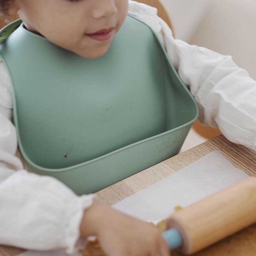 BEABA 2 PCS. SILICONE BIP SET, LIGHT MIST/AIRY Green – 3