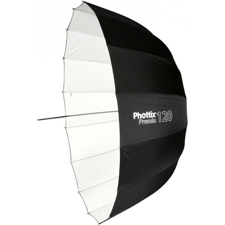 Phottix Premio parasol 120cm balta