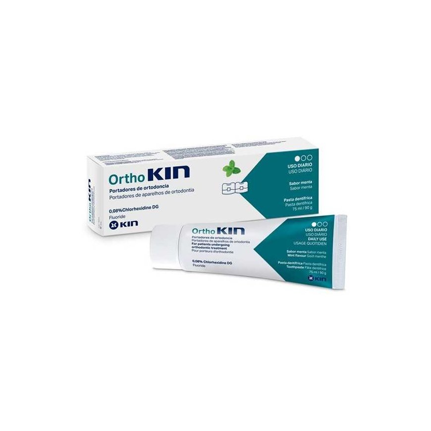 Kin Orthokin dantų pasta Mėta 75ml – 2