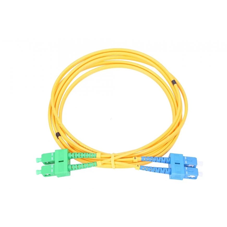 Extralink EX.16682 valokuitukaapeli 3 m SC FTTH G.657.A1 Keltainen