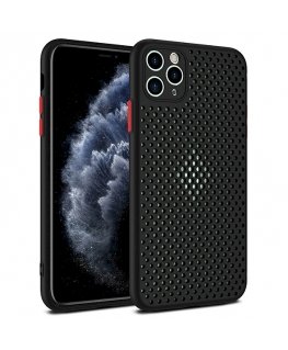 Fusion Breathe Case Silicone Case For Apple iPhone 12 Pro Max Bl