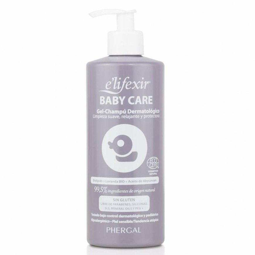 Phergal Elifexir Baby Care gelis-Champú Dermatológico 500ml – 2
