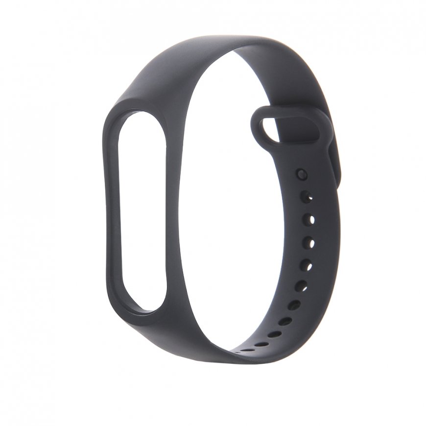 Silicone band for Xiaomi Mi Band 3 | 4 black