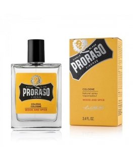 Proraso Wood & Spice Eau de Cologne Odekolonas, 100 ml