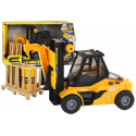 Lean Yellow forklift 1:16 Sounds of moving forks Lights Lean Yellow forklift 1:16 Sounds of moving forks Lights
