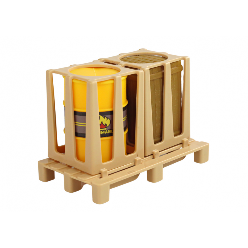 Lean Yellow forklift 1:16 Sounds of moving forks Lights – 3