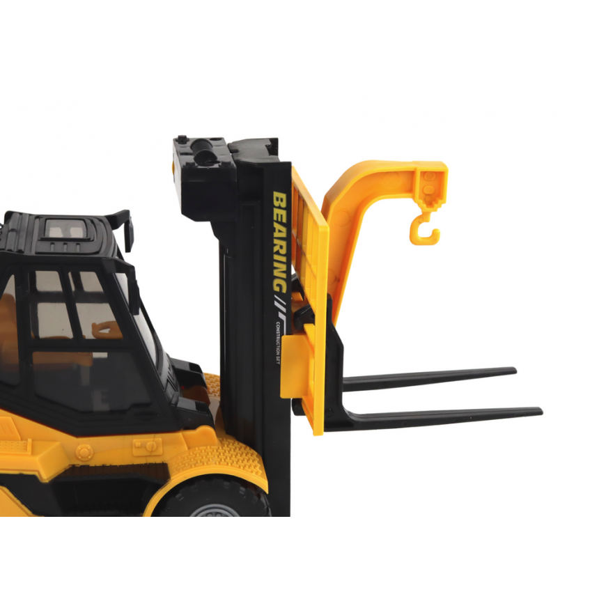 Lean Yellow forklift 1:16 Sounds of moving forks Lights – 4