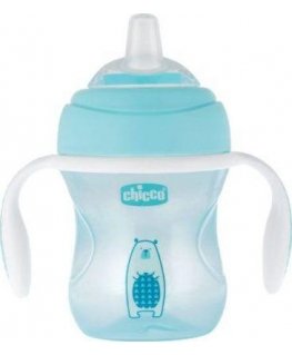 Mug with handles Chicco 4m+ for Boy