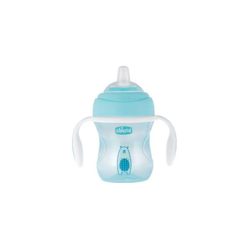 Mug with handles Chicco 4m+ for Boy