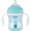 Puodelis su rankenomis Chicco 4mėn + Berniukui Puodelis su rankenomis Chicco 4mėn + Berniukui
