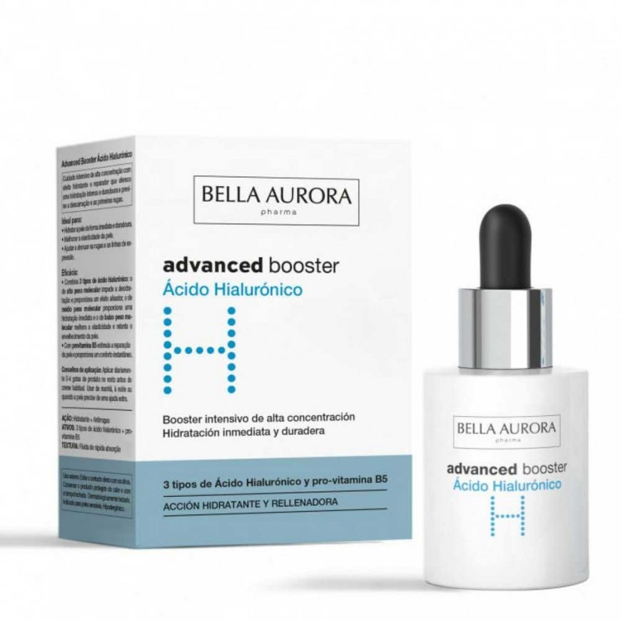 "Bella Aurora Advanced Booster" face serum with hyaluronic acid 30ml – 3