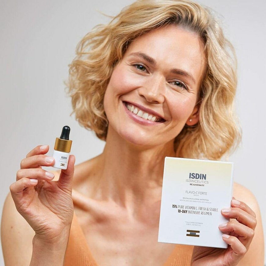 Isdin Isdinceutics Rejuvenate Flavo-C Forte intensyvus veido serumas 5,3ml – 2