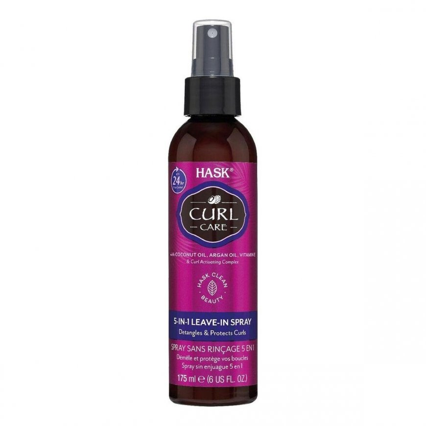 Hask Curl Care 5-In-1 nenuplaunamas Purškiklis 175ml – 2