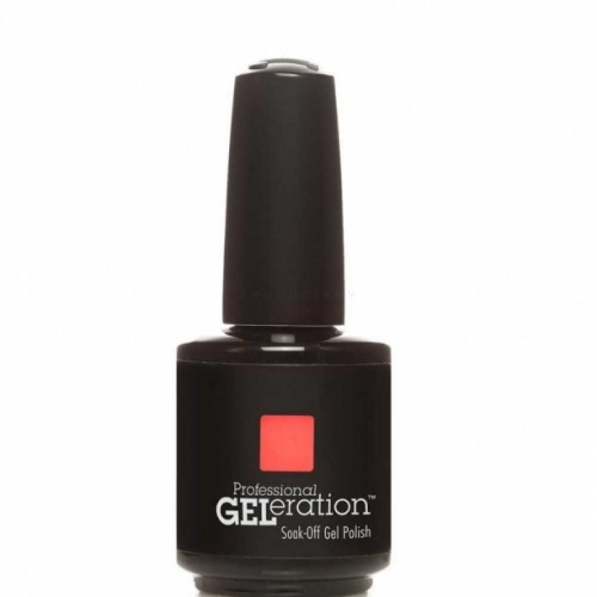 Jessica Jessica, Geleration Colours, Semi-Permanent Nagų lakas, GEL-947, Bindi Raudona, 15 ml For Women