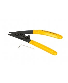 Extralink FIBER OPTIC STRIPPER CFS-3, 2-3MM, 0.9MM, 0.125MM cable stripper Black, Yellow