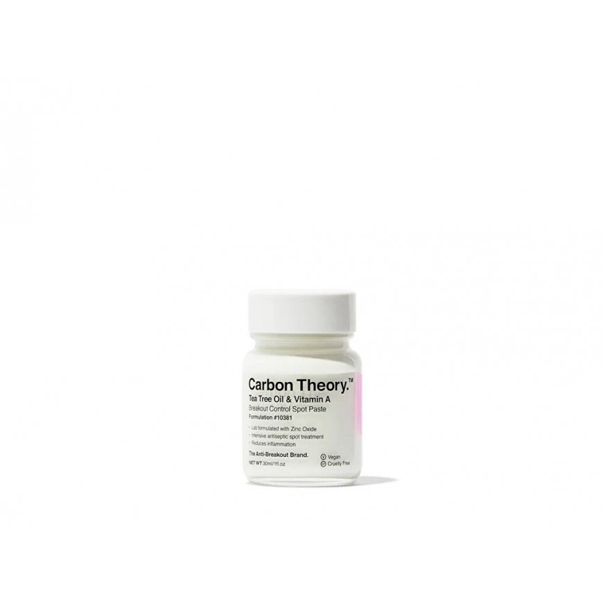 Carbon Theory Tea Tree Oil & Vitamin A Breakout Control Spot Paste - Local care for blemishes – 2