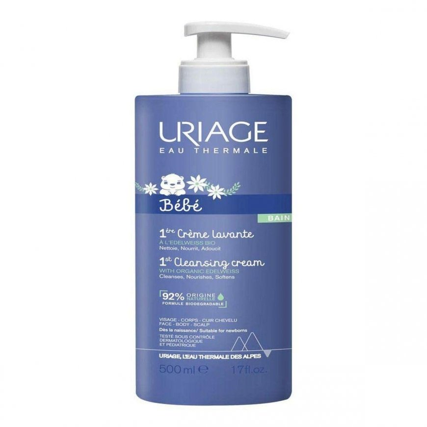 Uriage shower Creamy Bébé, 500ml