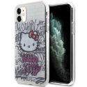 Hello Kitty IML Kitty On Bricks Graffiti Case for iPhone 11 / Xr - White Hello Kitty IML Kitty On Bricks Graffiti Case for iPhone 11 / Xr - White
