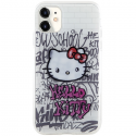 Hello Kitty IML Kitty On Bricks Graffiti Case for iPhone 11 / Xr - White Hello Kitty IML Kitty On Bricks Graffiti Case for iPhone 11 / Xr - White