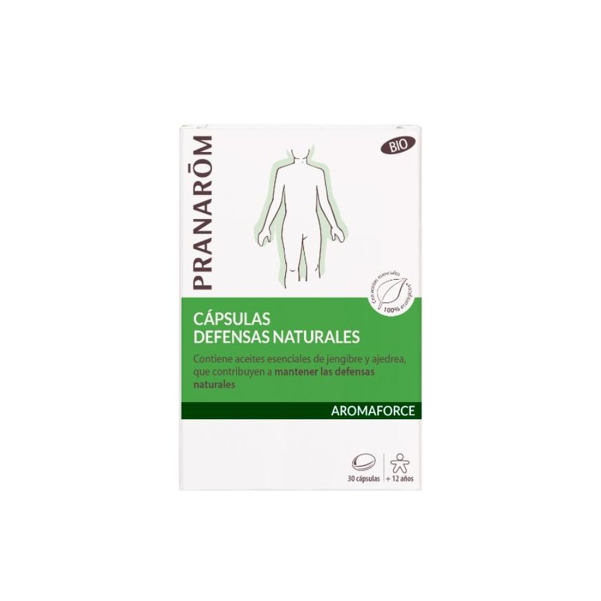 Pranarom Aromaforce Natural Defenses Bio 30 kapsulių