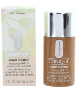 Clinique Clinique Even Better Paraben Free Moisturizing Liquid Foundation CN 113 Sepia SPF 15 30ml For Women