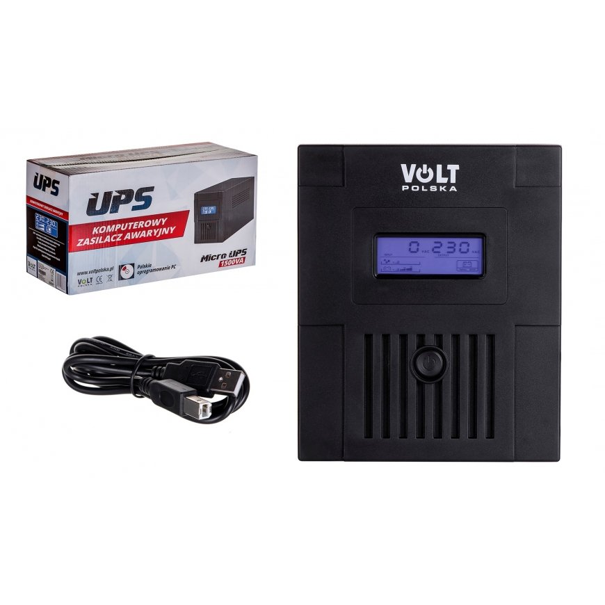 VOLT POLSKA MICRO UPS 1500 2x9Ah